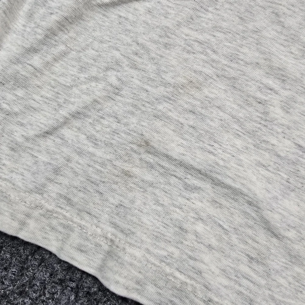 Vintage Polo Ralph Lauren Shirt Mens‎ Medium Gray Short Sleeve Pony Logo Tee Y2K